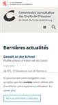 Mobile Screenshot of ccdh.public.lu