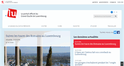 Desktop Screenshot of luxembourg.public.lu