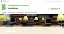 Desktop Screenshot of bnl.public.lu