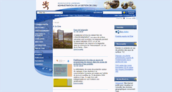 Desktop Screenshot of eau.public.lu