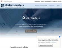Tablet Screenshot of elections.public.lu