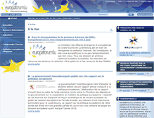 Tablet Screenshot of europaforum.public.lu
