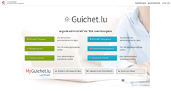 Desktop Screenshot of guichet.public.lu